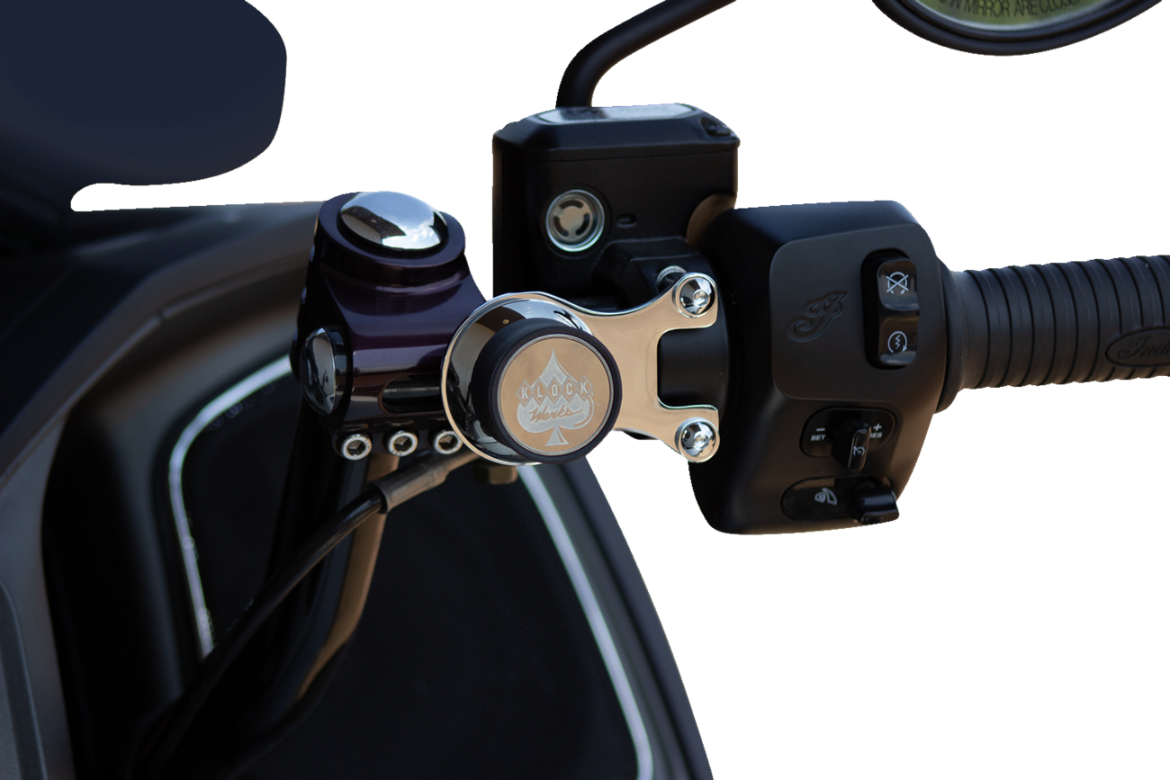 iOmount™ For Indian - Ambidextrous Mount - Chrome - Challenger/Pursuit