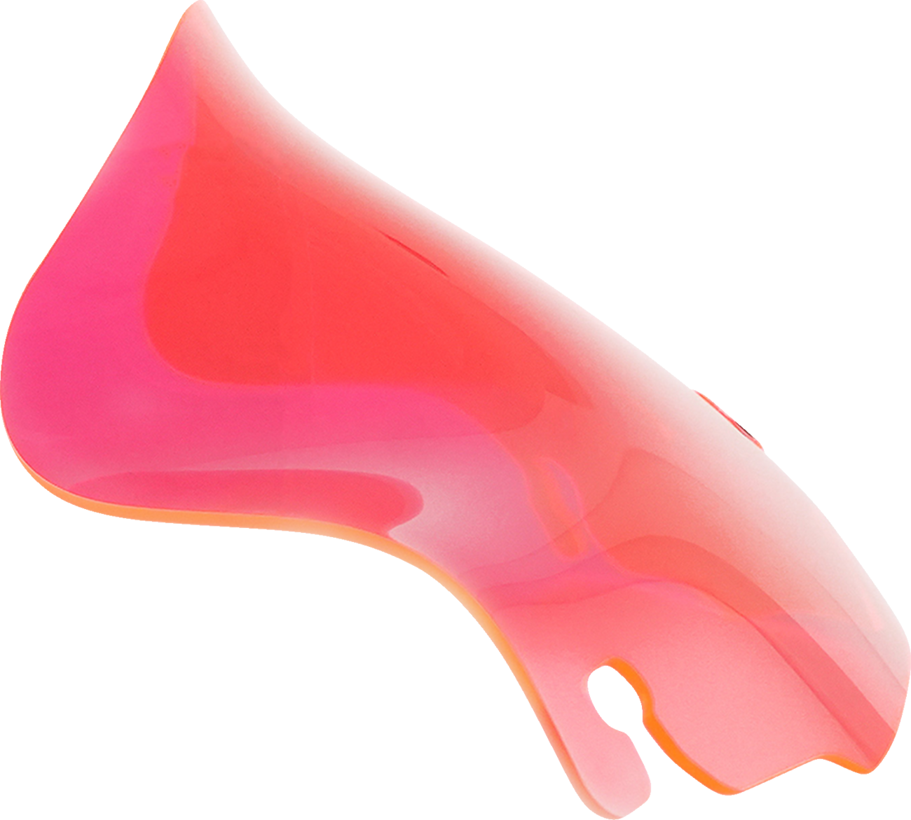 Ice Flare® Windshield - 6.5" - Pink Ice - '96-'13 FLHT/FLHX