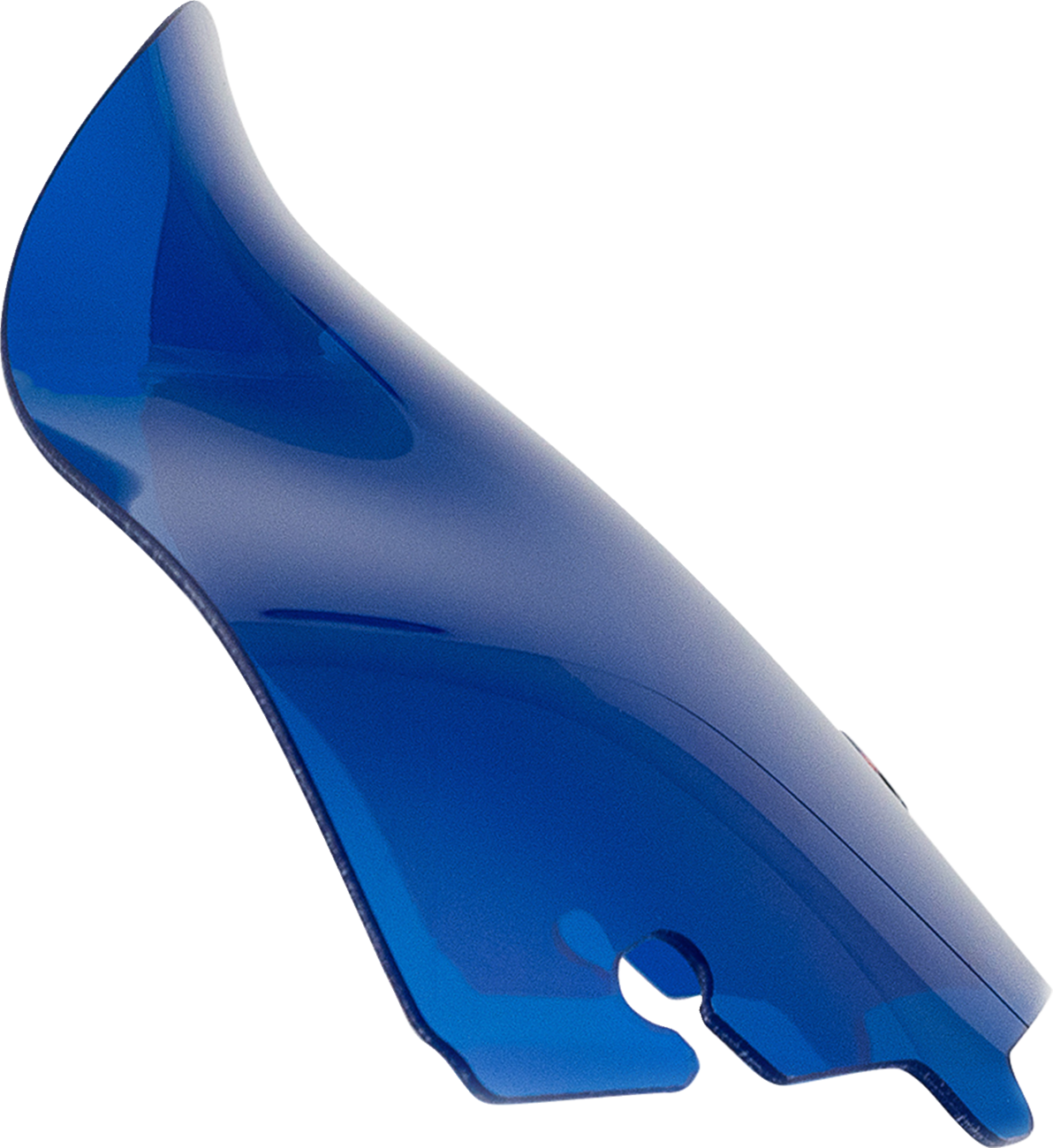 Kolor Flare® Windshield - 6-1/2" - Blue - '14-'25 FLH/FLHT/FLHX