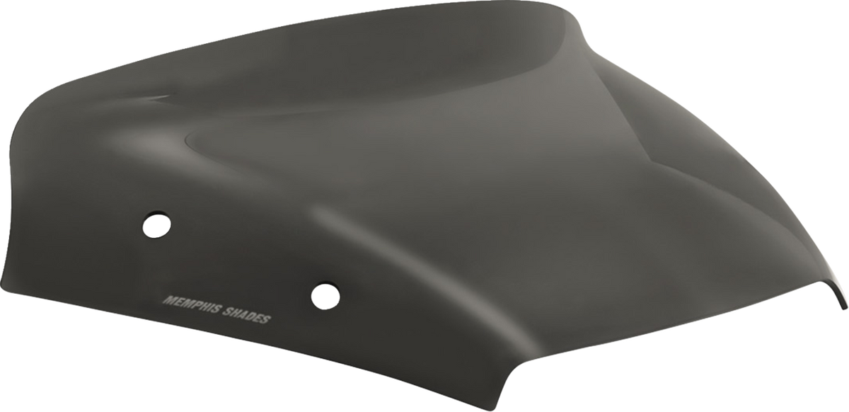Spoiler Windshield - 2" - Dark Black Smoke - FLTR