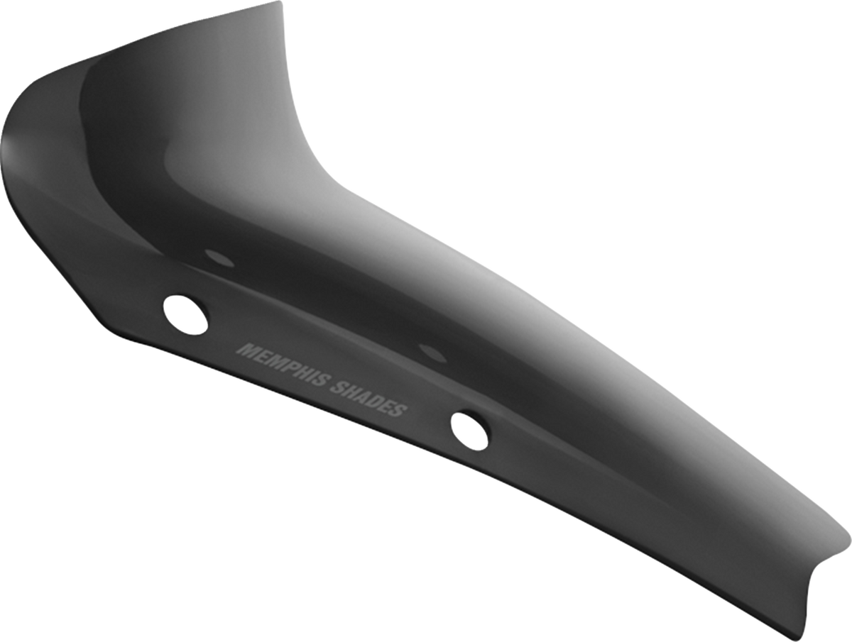 Spoiler Windshield - 3" - Dark Black Smoke - FLHX