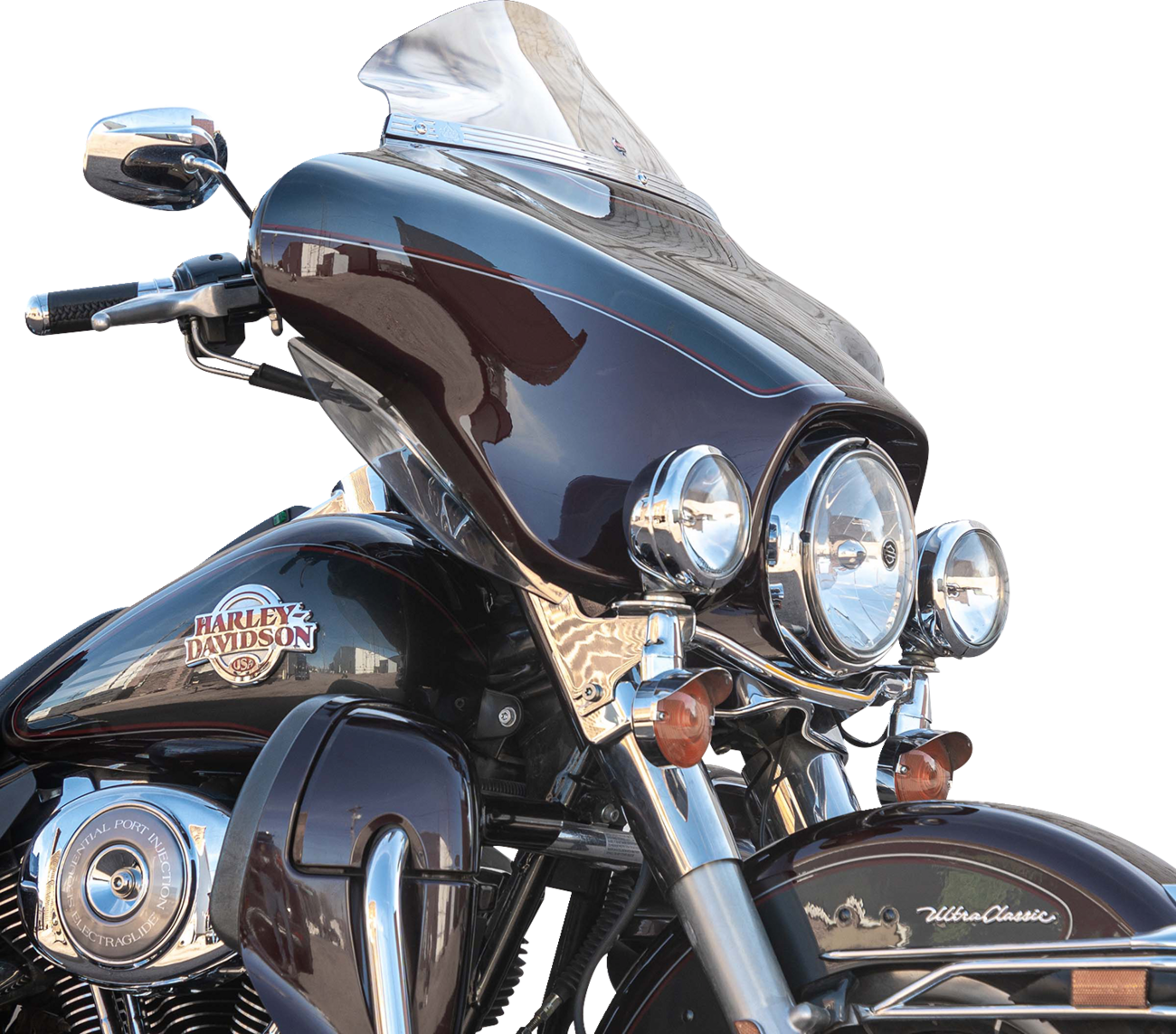 Flare® Windshield - 6-1/2" - Clear - '96-'13 FLH