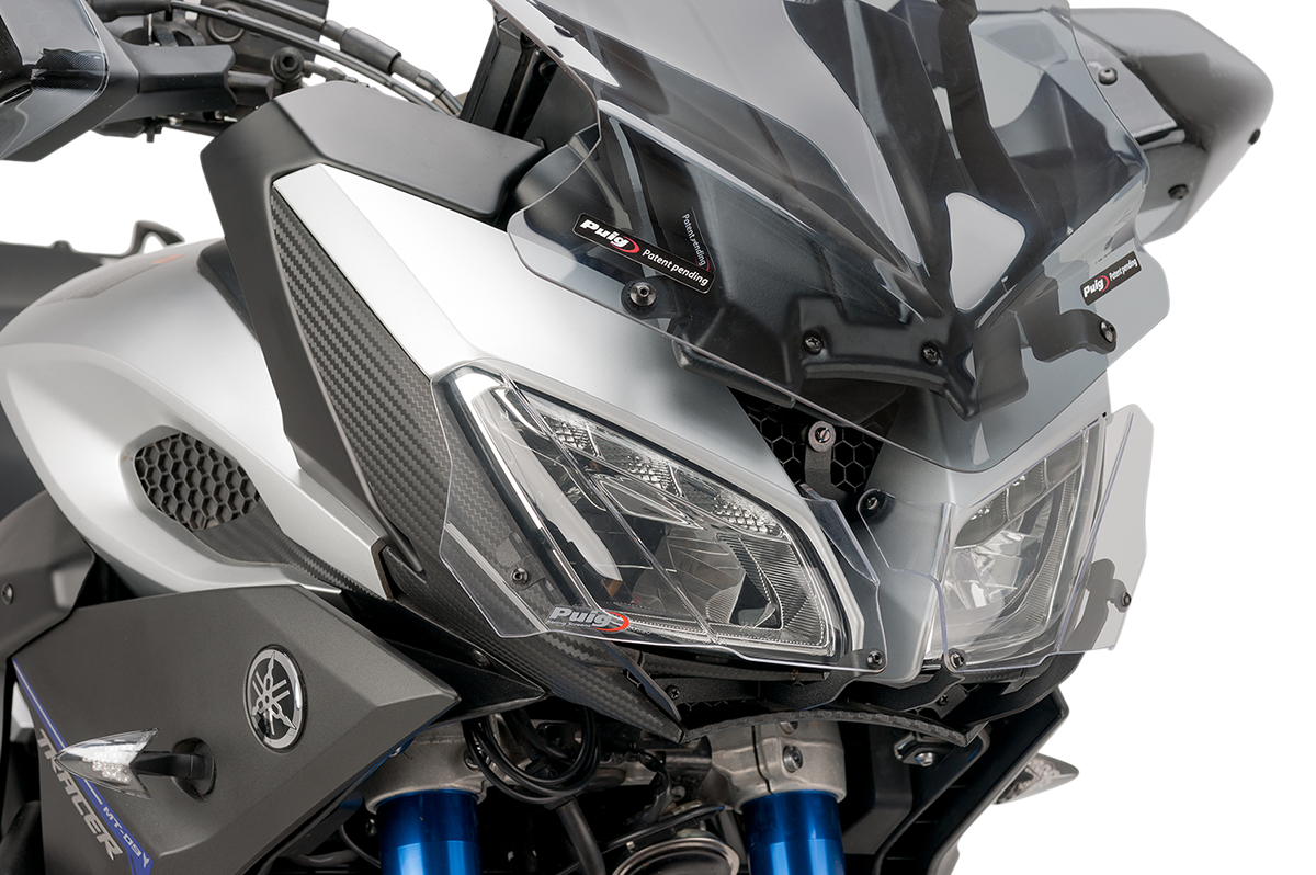 Protective Headlight Cover - Clear - '15-'17 FJ09/Tracer 900