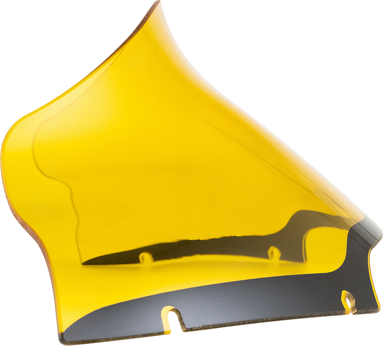 Kolor Flare® Windshield - 9" - Yellow - '15-'25 FLTR