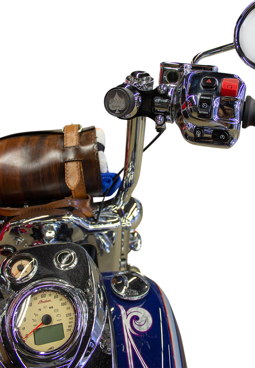 iOmount™ For Indian - Ambidextrous Mount - Black - Touring