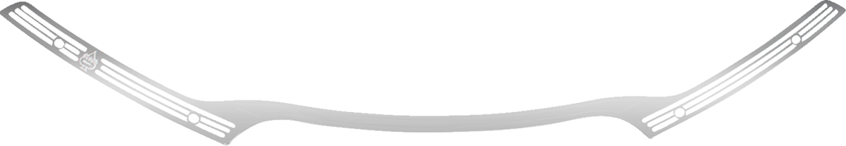 Flare® Windshield Trim - Logo - Chrome - '15-'25 FLTR