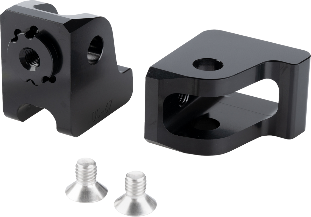 Adjustable Foot Peg Adapter - Rider - Triumph