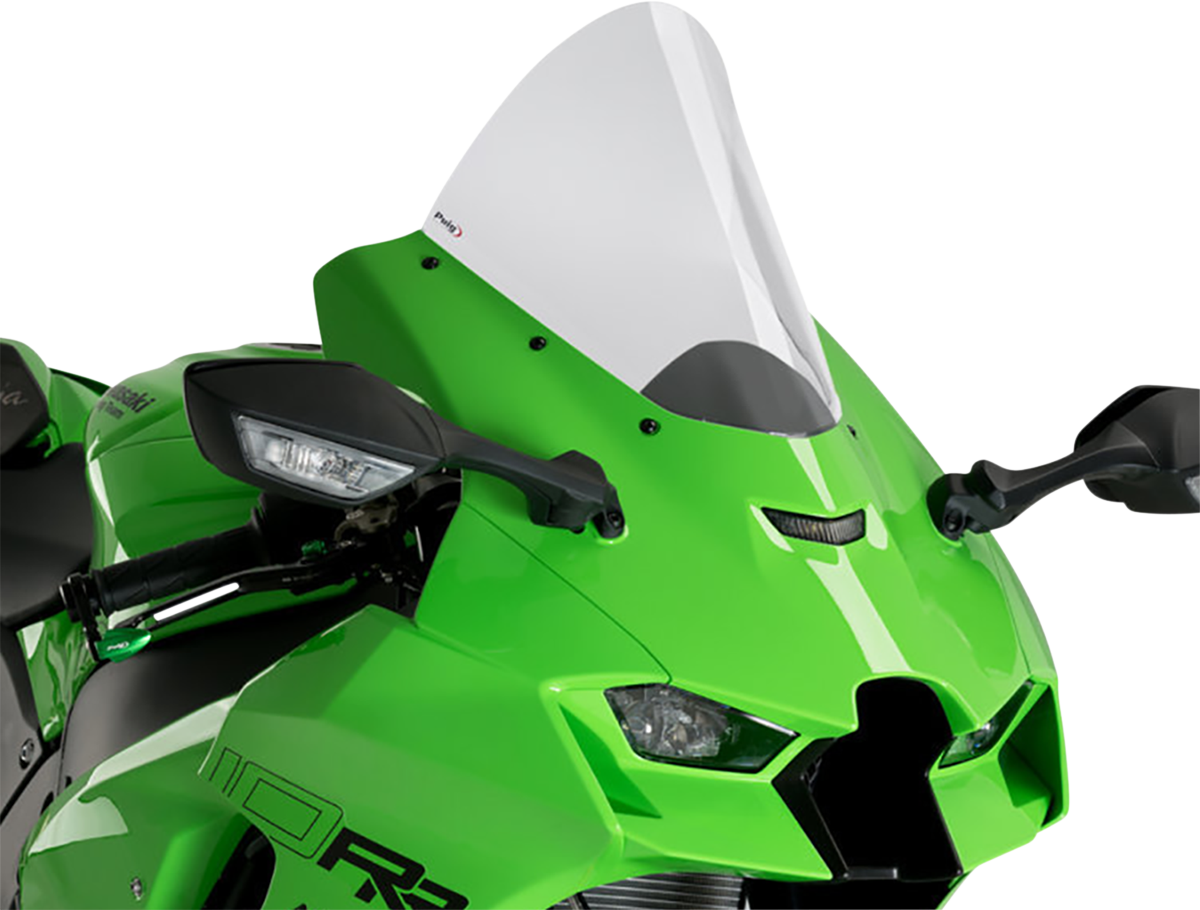 Race Windscreen - 12-1/2" - Clear - Ninja ZX-10R