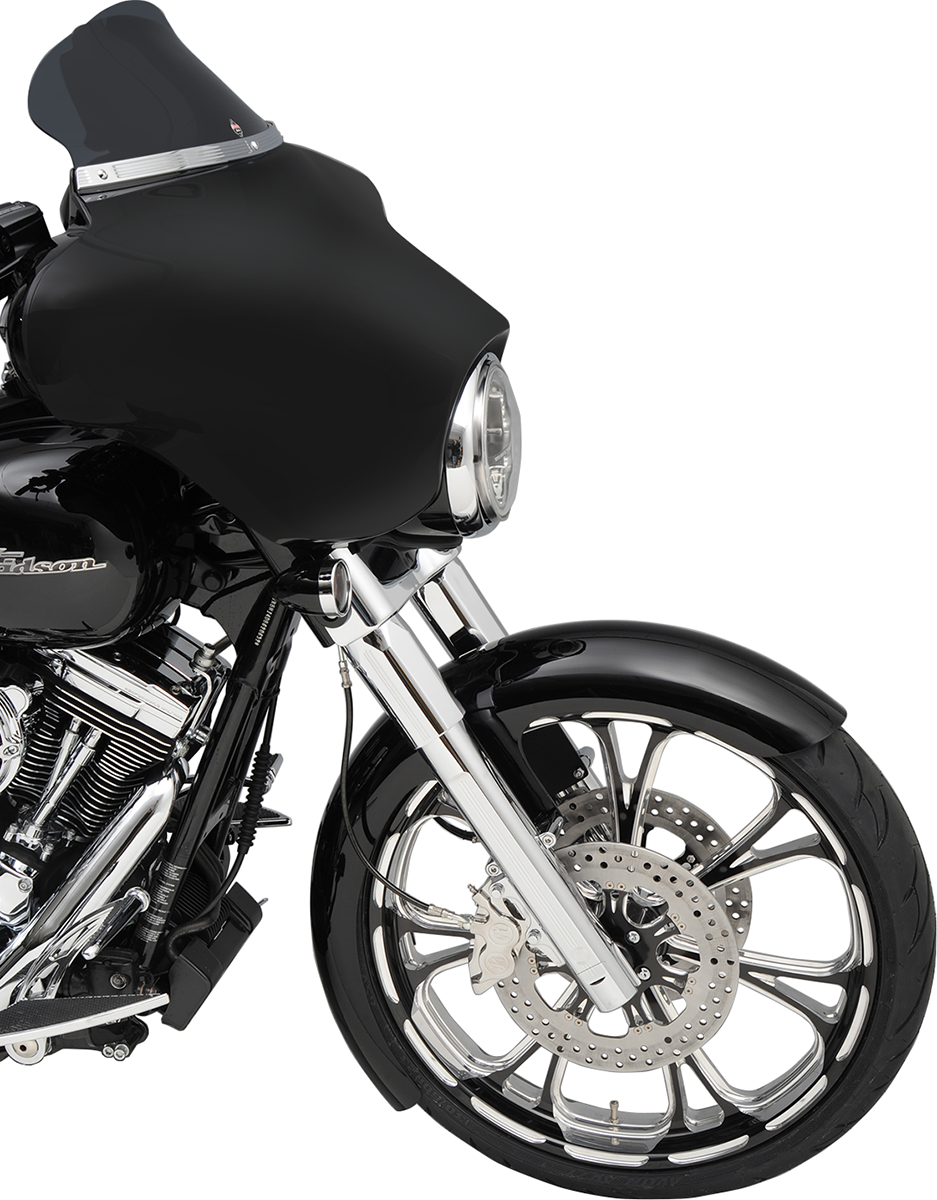 Flare® Windshield - 6-1/2" - Smoke - '96-'13 FLH