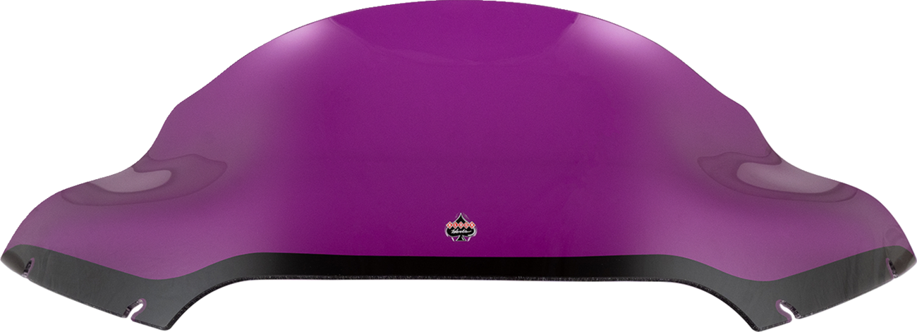 Kolor Flare® Windshield - 9" - Purple - '15-'25 FLTR