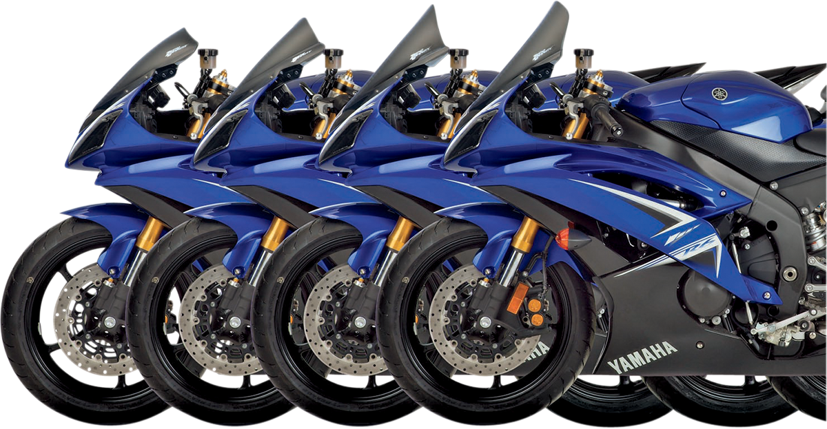Corsa Windscreen - Smoke - '08-'16 YZF-R6