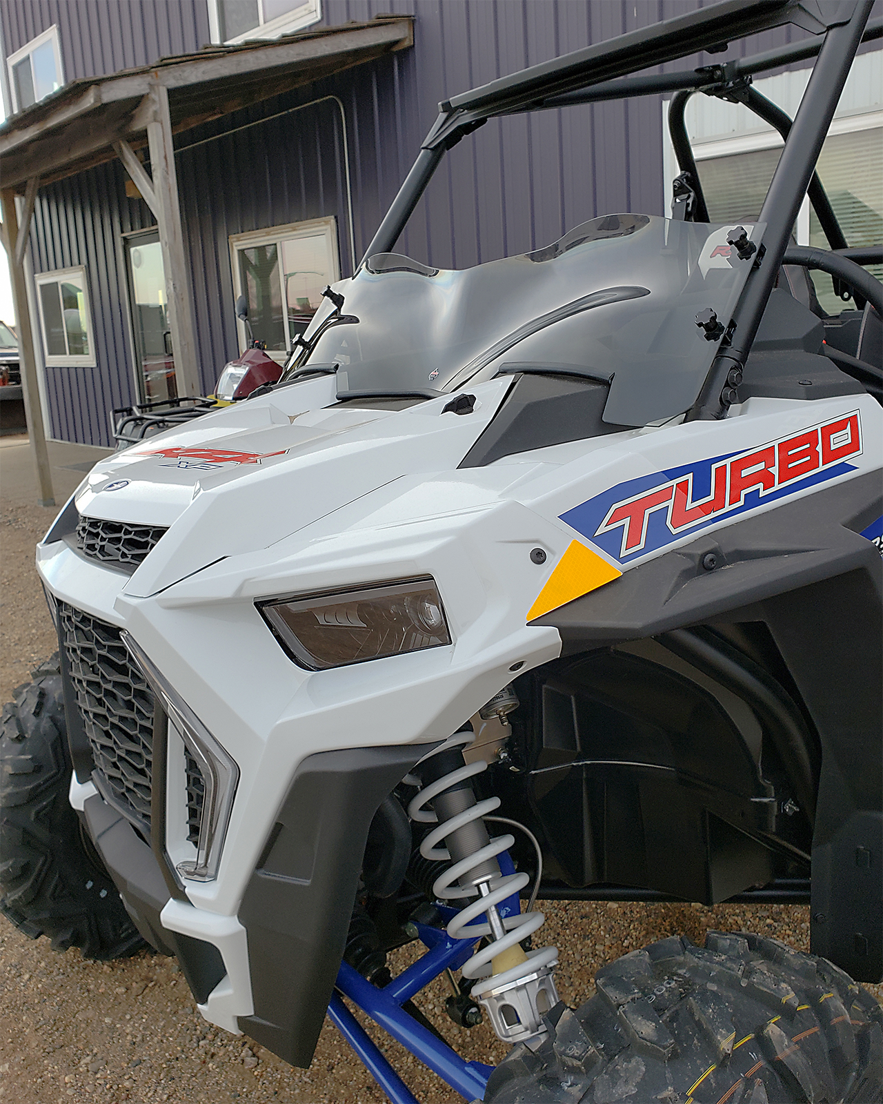 Flare® Windshield - 9-3/4" - Clear - RZR