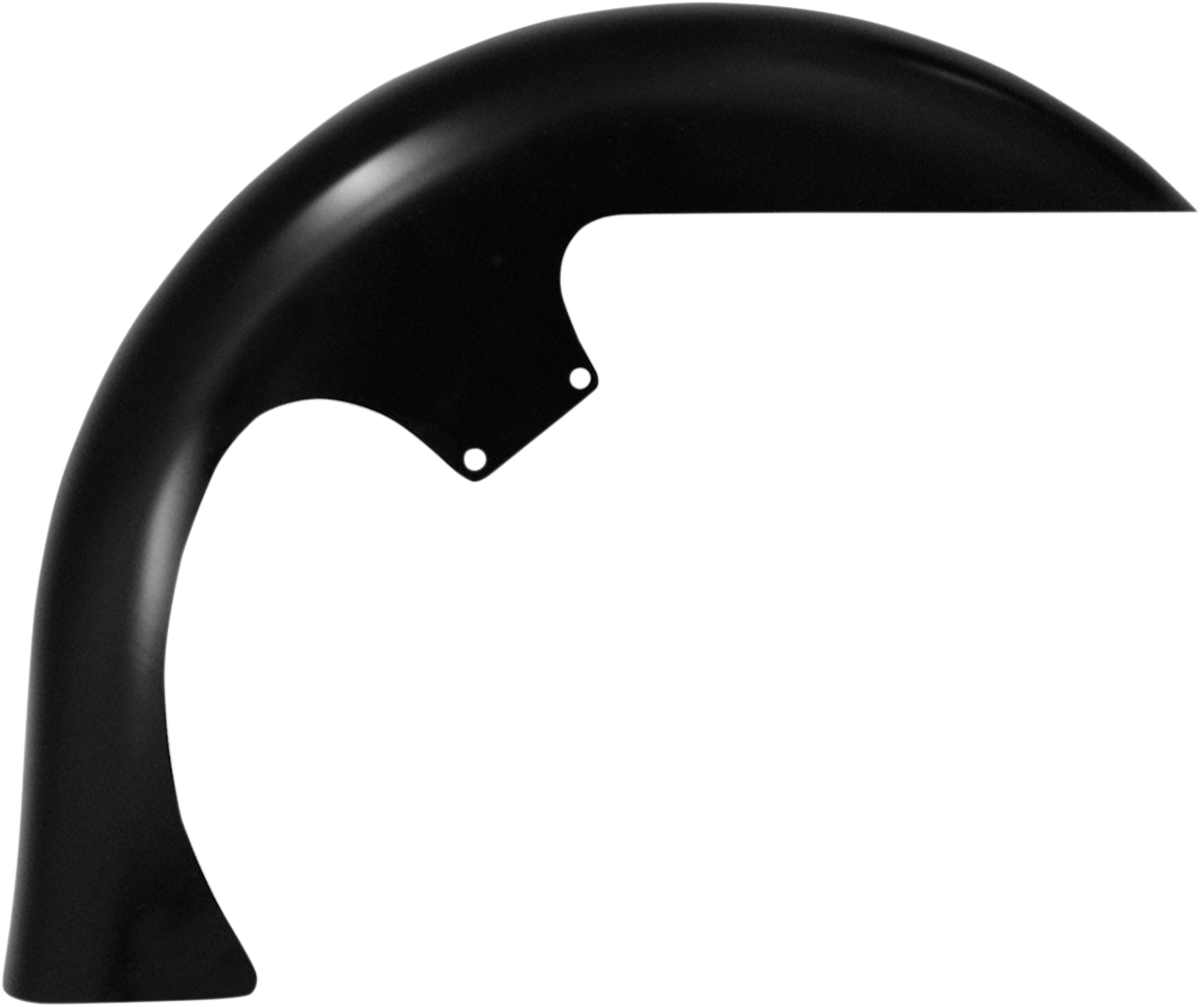 Level Front Fender Kit - For Raked Frames - Black - 26" - HD Touring/Trike