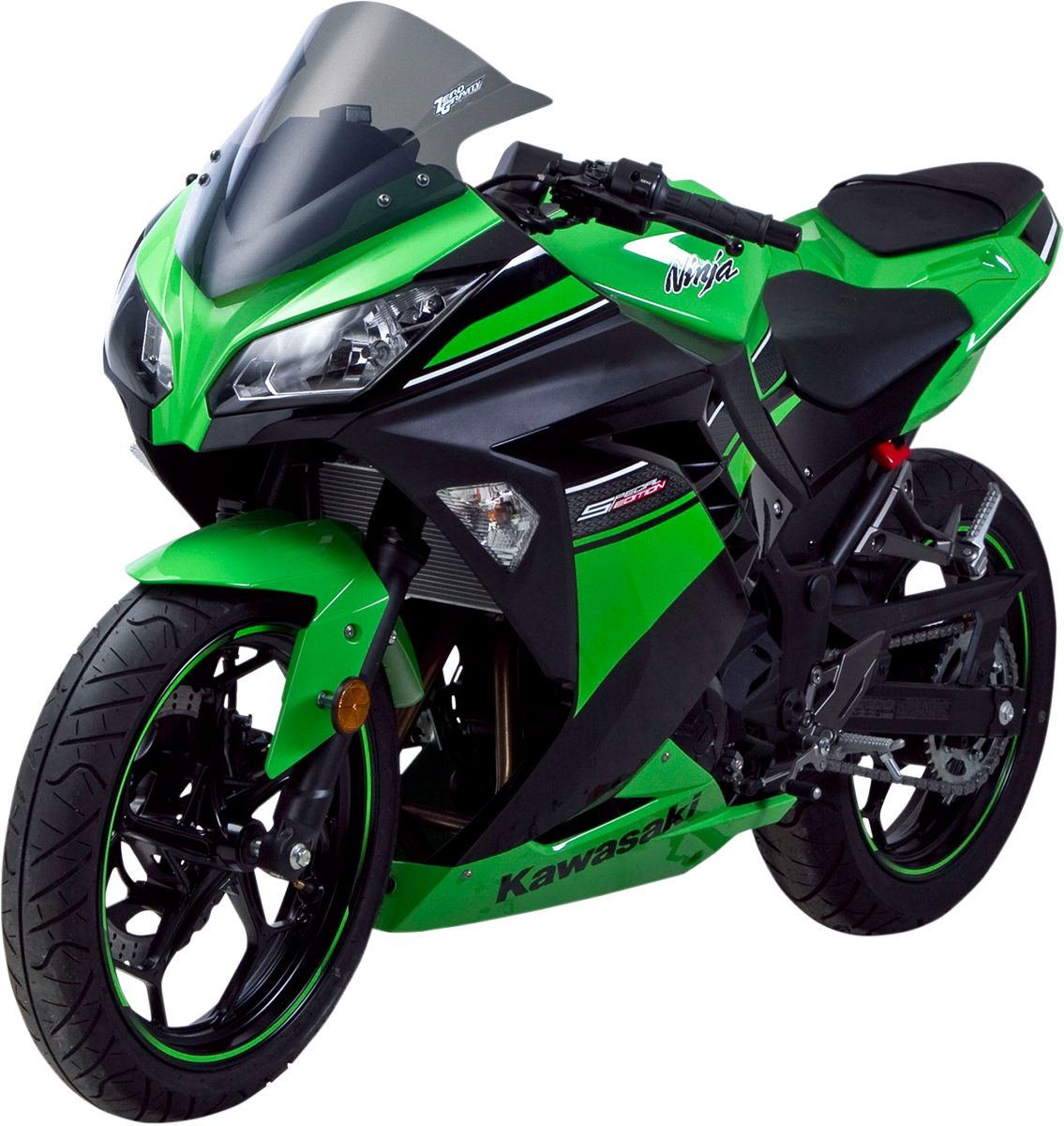 Double Bubble Windscreen - Smoke - Ninja 300