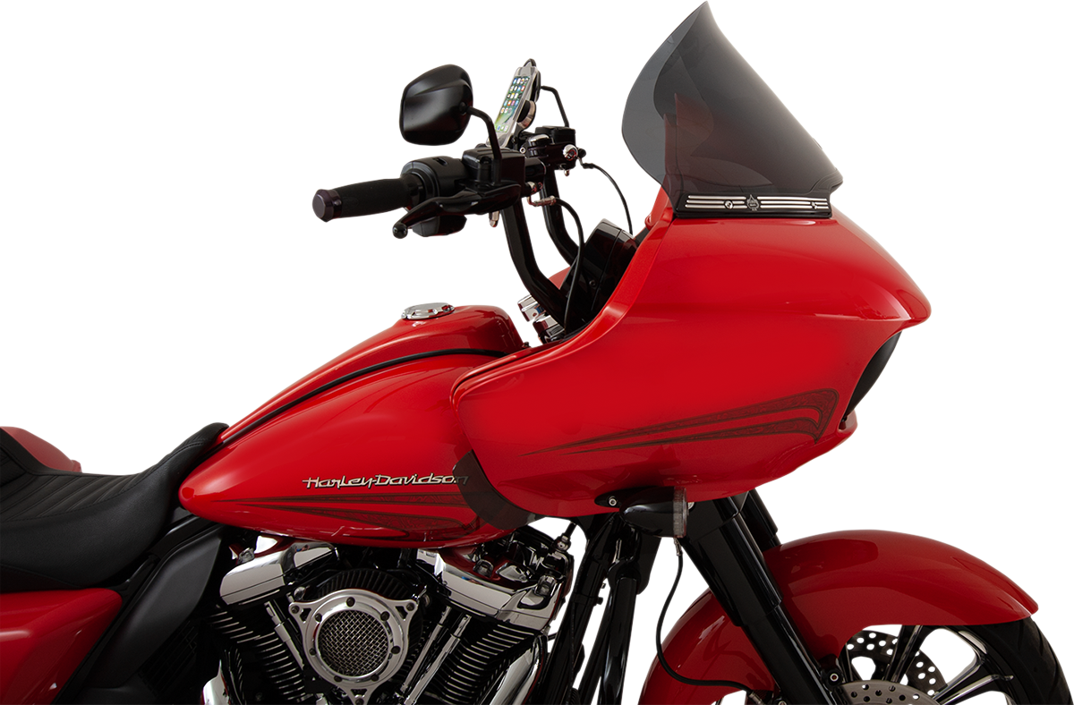 Pro-Touring Flare® Windshield - 12" - Dark Smoke - '15-'25 FLTR