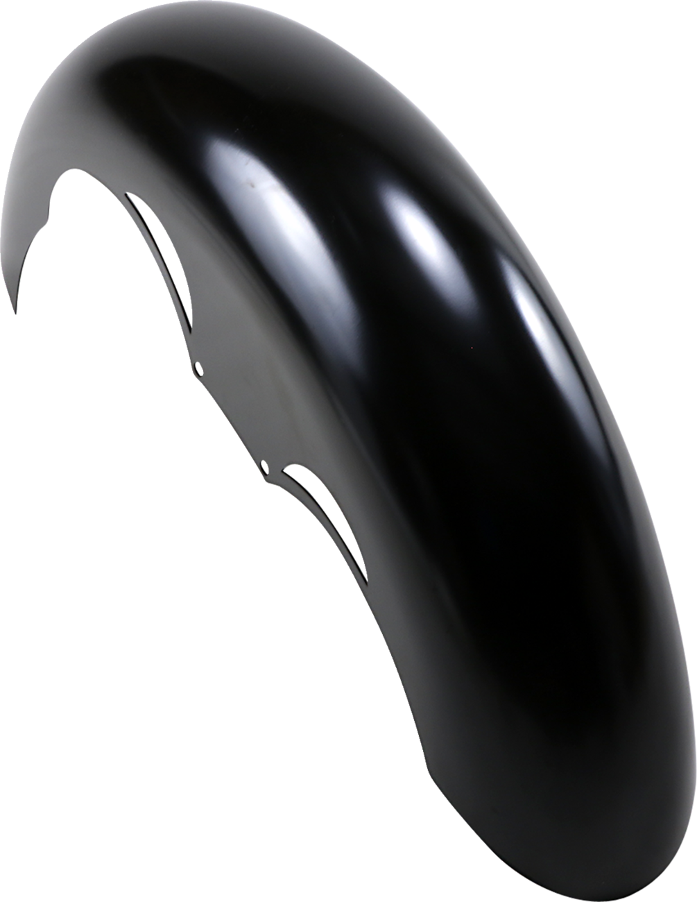 Tude Front Fender - Black - 16"-19" - HD Touring/Trike