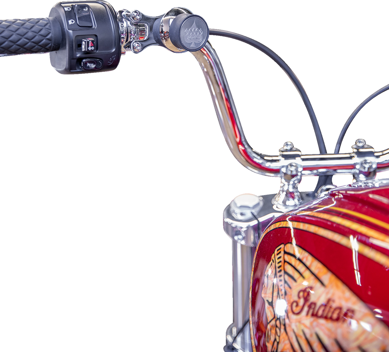 iOmount™ For Indian - Ambidextrous Mount - Chrome - Scout