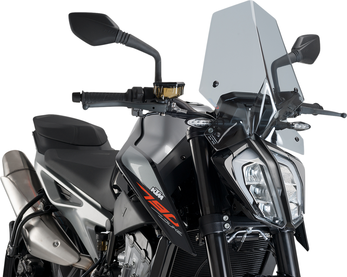 New Generation Windscreen - 16-1/4" - Smoke - KTM