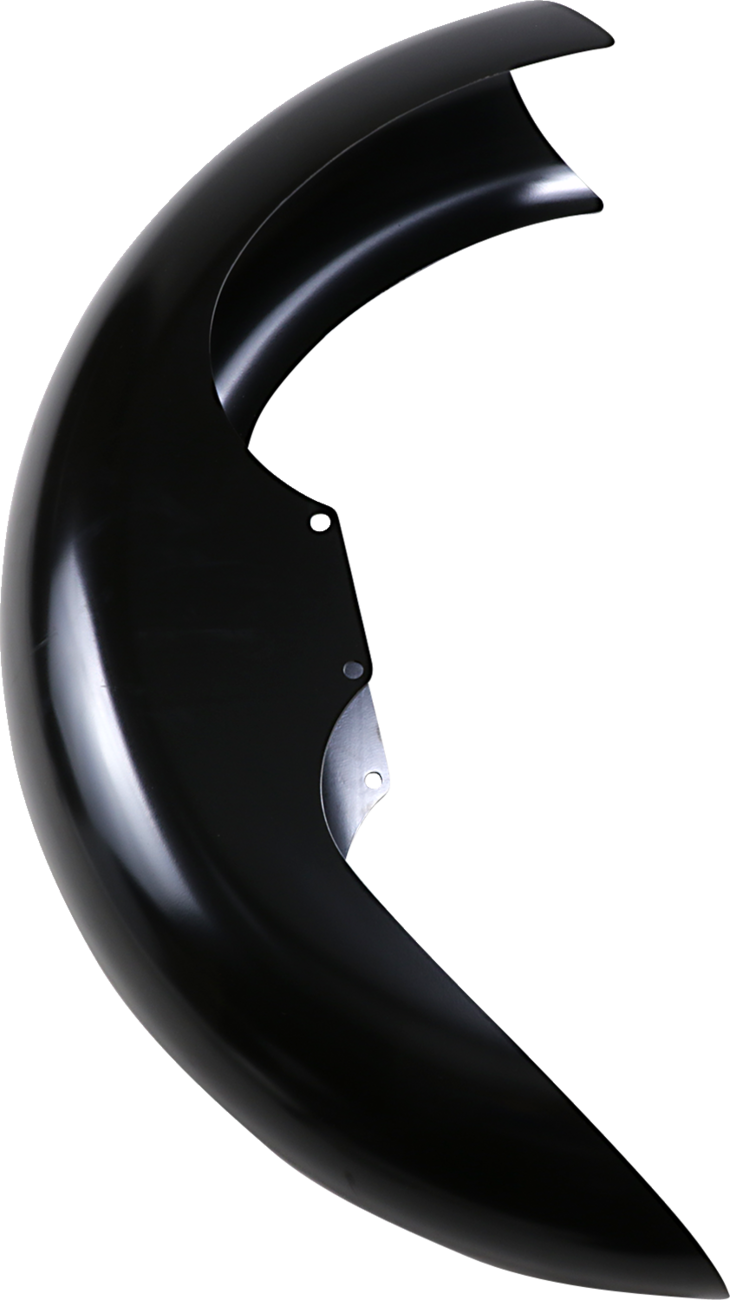 Level Front Fender - Black - 16"-19" - HD Touring/Trike
