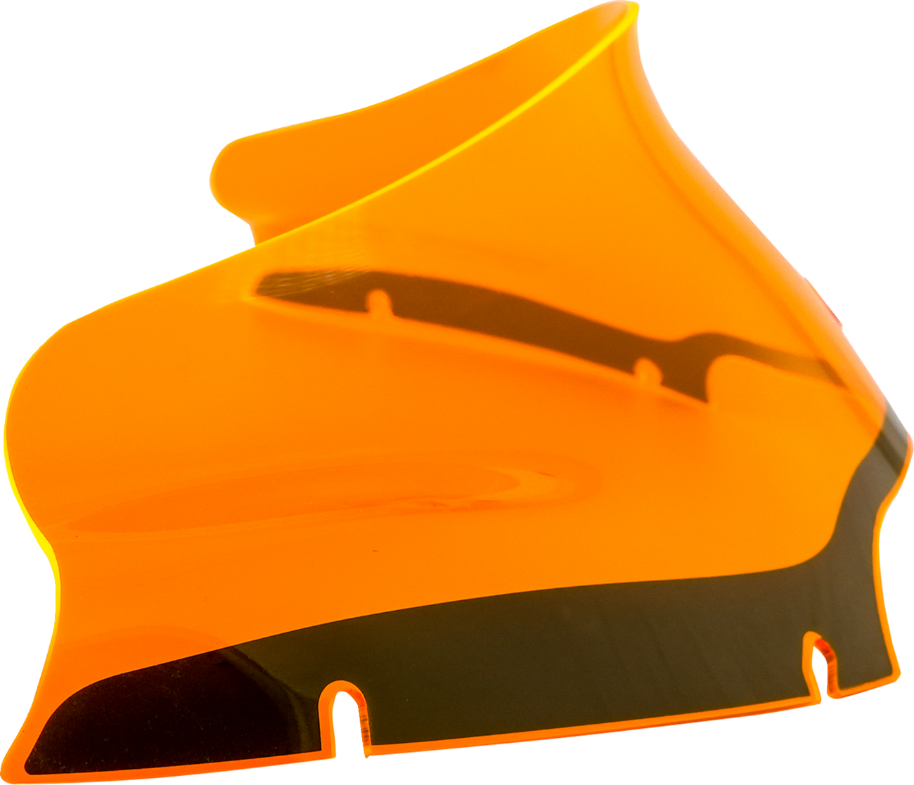 Ice Flare® Windshield - 6" - Orange Ice - '15-'25 FLTR
