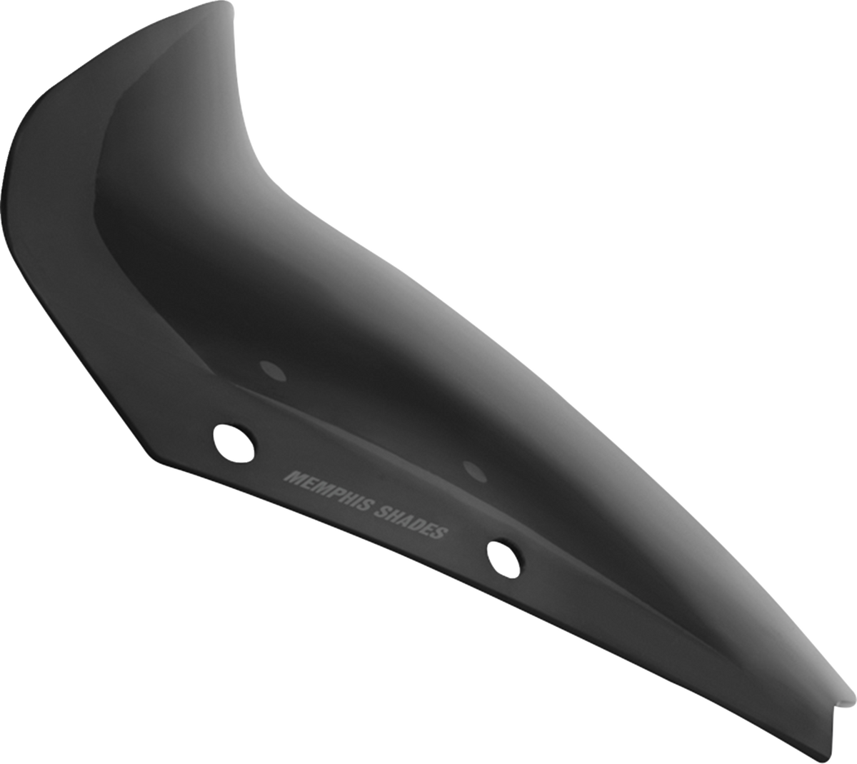 Spoiler Windshield - 5" - Dark Black Smoke - FLHX