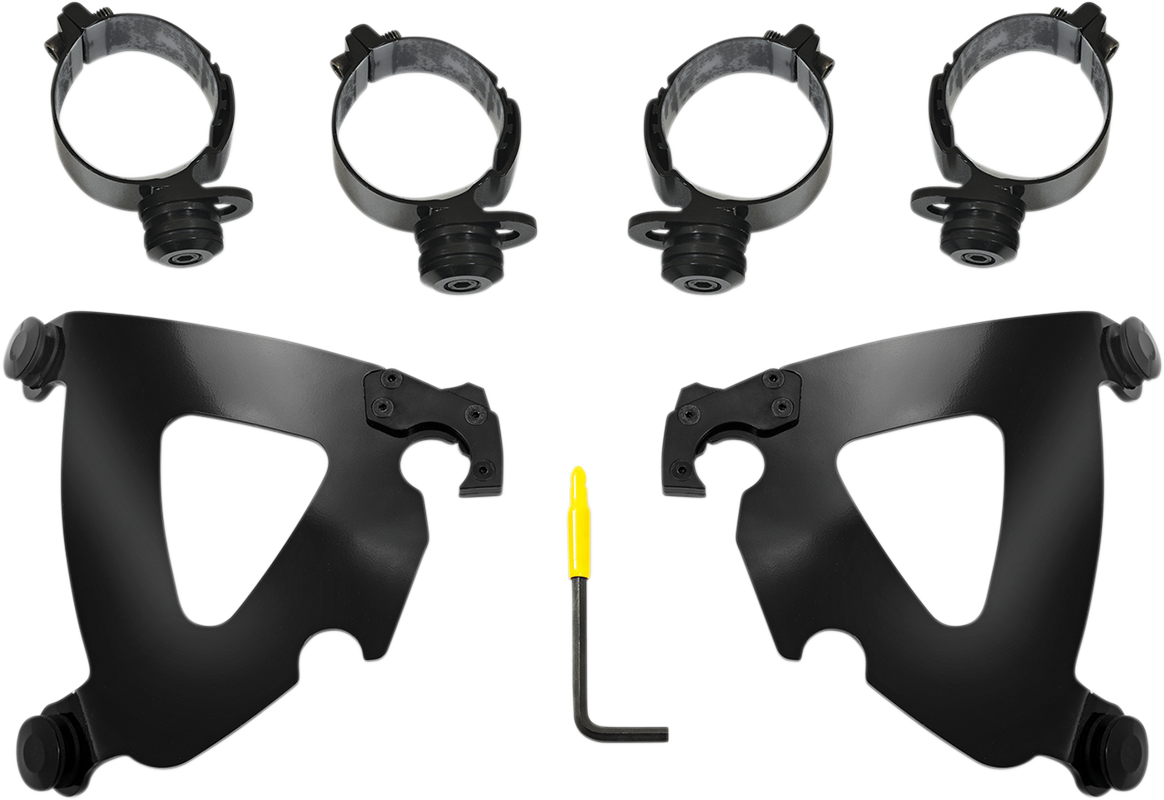 Road Warrior Mounting Kit - Black - FLSB/FXLRS