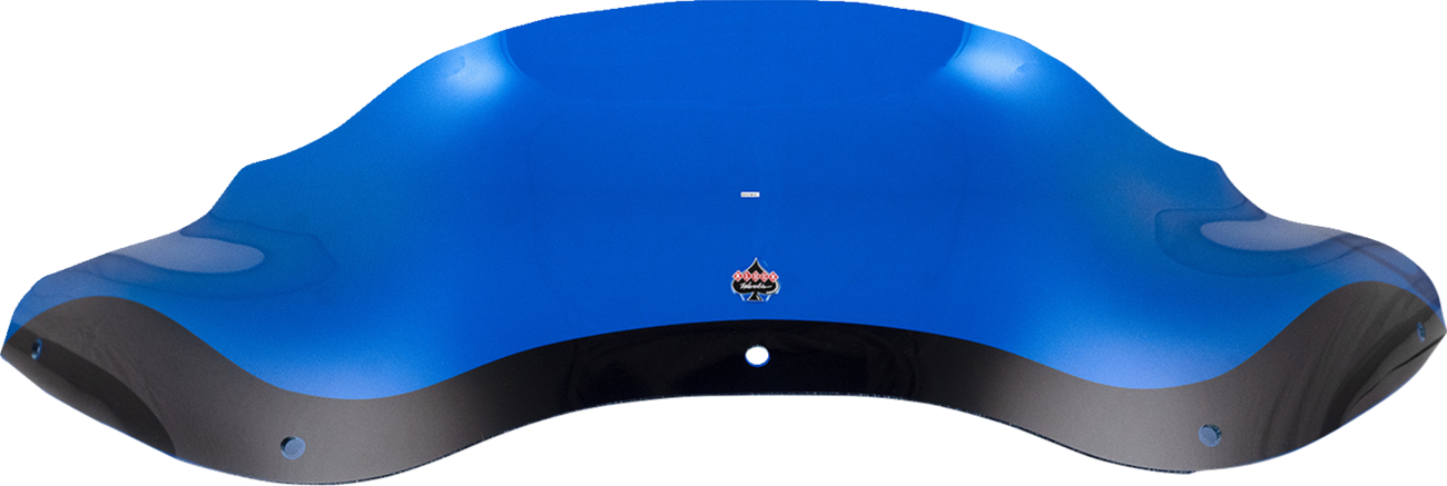 Kolor Flare® Windshield - 8" - Blue - '98-'13 FLTR