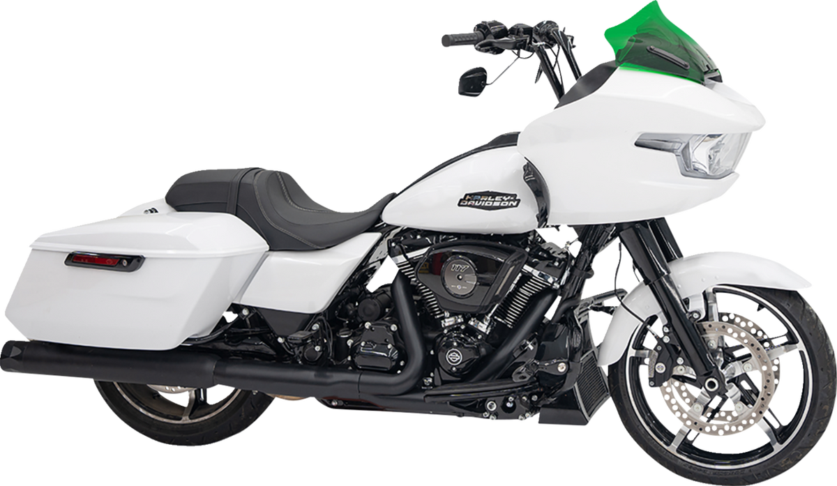 Kolor Flare® Windshield - 10" - Green - '23-'25 FLTRX