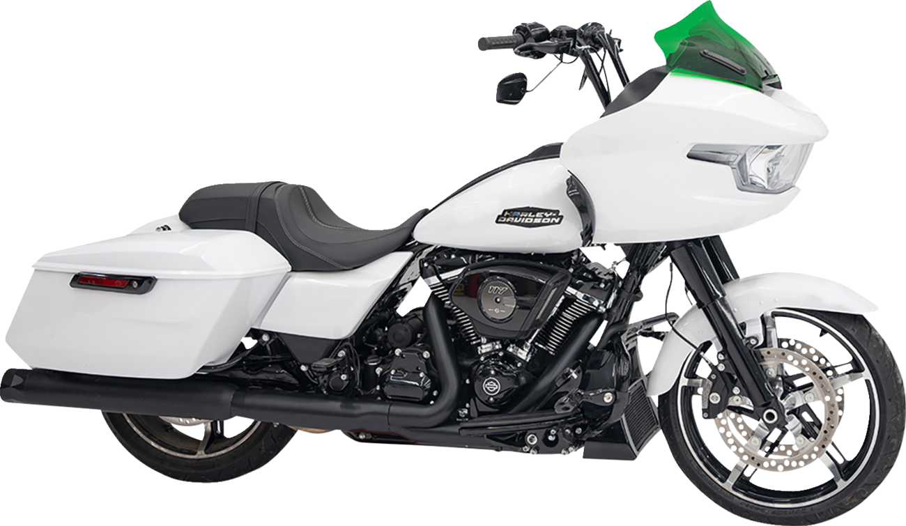 Kolor Flare® Windshield - 10" - Green - '23-'25 FLTRX