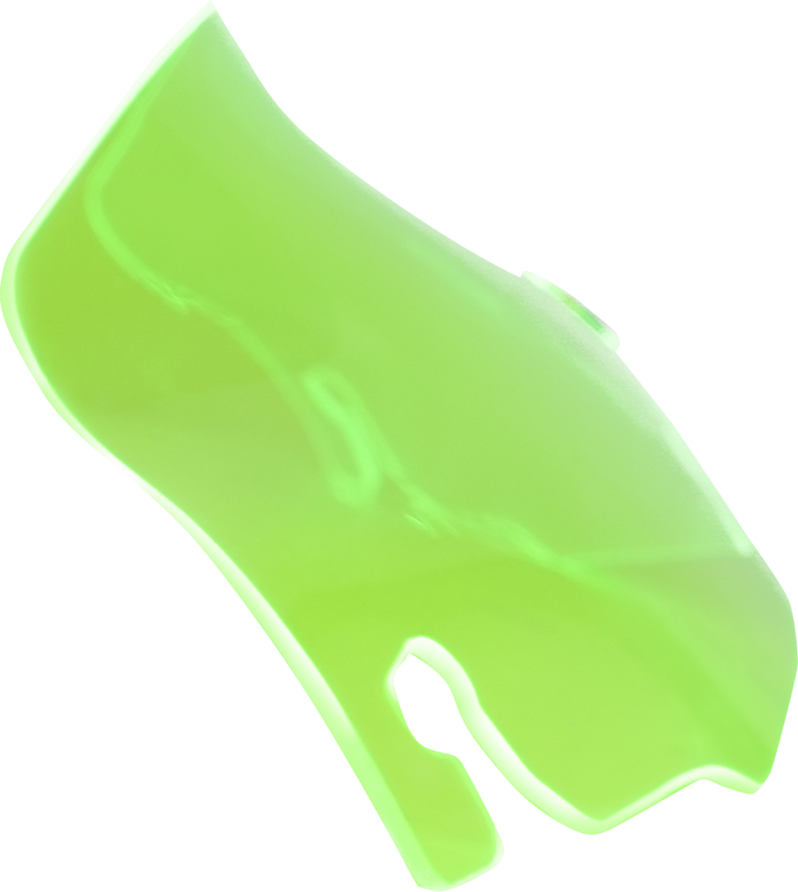 Ice Flare® Windshield - 3-1/2" - Green Ice - '96-'13 FLHT/FLHX