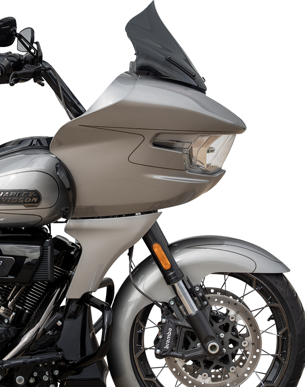 Pro-Touring Flare® Windshield - 12" - Dark Smoke - '23-'25 FLTRX