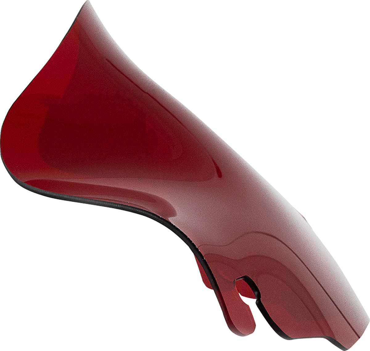 Kolor Flare® Windshield - 6-1/2" - Red - '96-'13 FLHT/FLHX