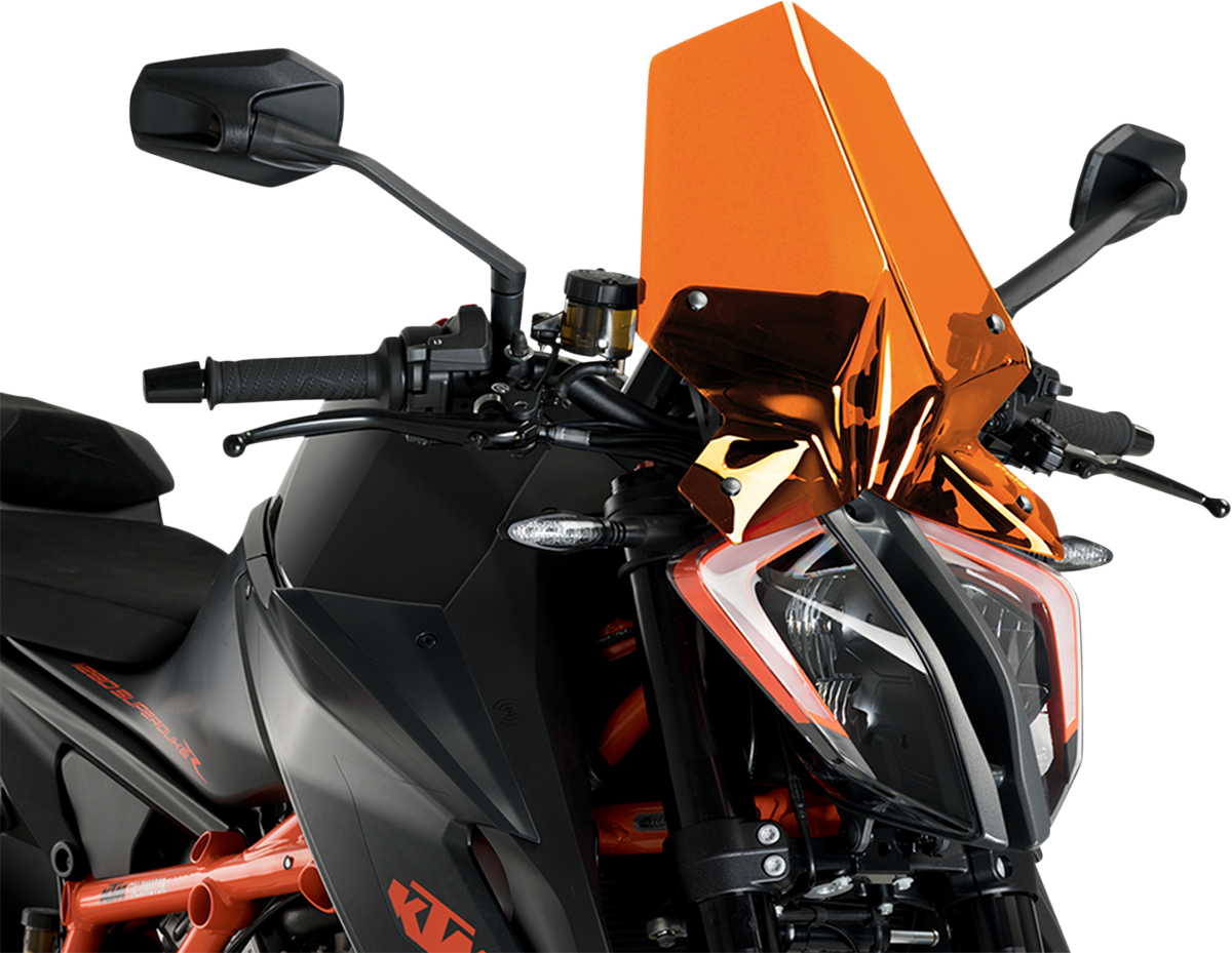 New Generation Windscreen - 16-1/4" - Orange - 1290 Super Duke R
