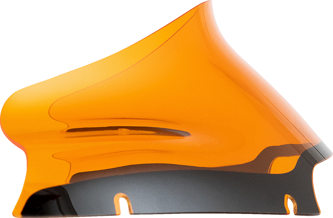 Kolor Flare® Windshield - 6" - Orange - '15-'25 FLTR