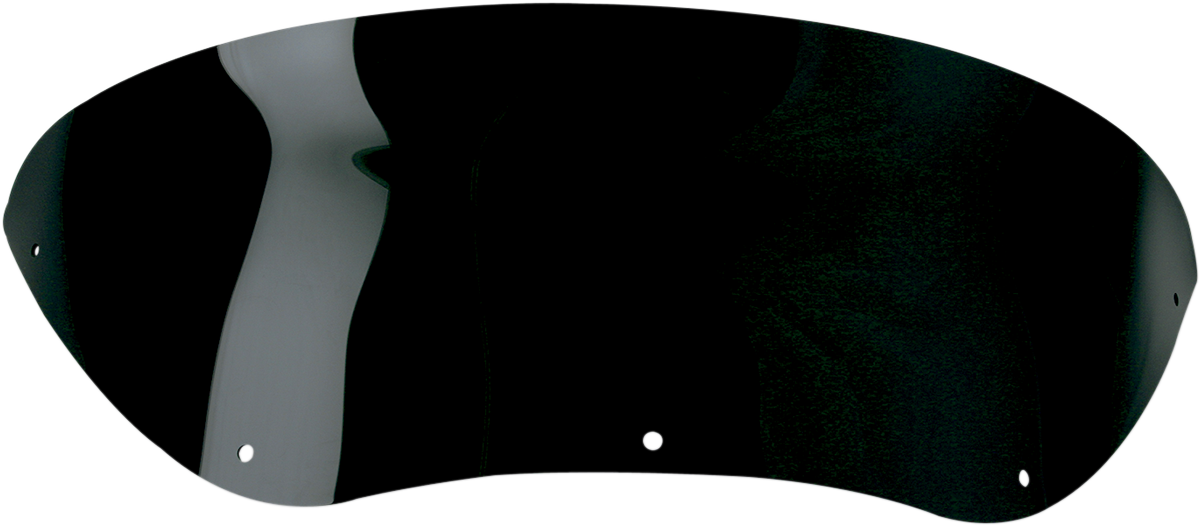 Windshield - 8" - Black - FLTR