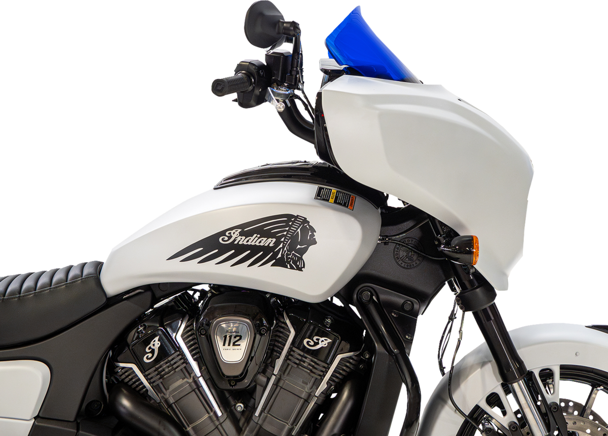 Windshield - 9" - Blue - Chieftain PowerPlus/Roadmaster PowerPlus