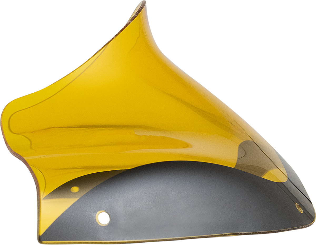 Kolor Flare® Windshield - 8" - Yellow - '98-'13 FLTR