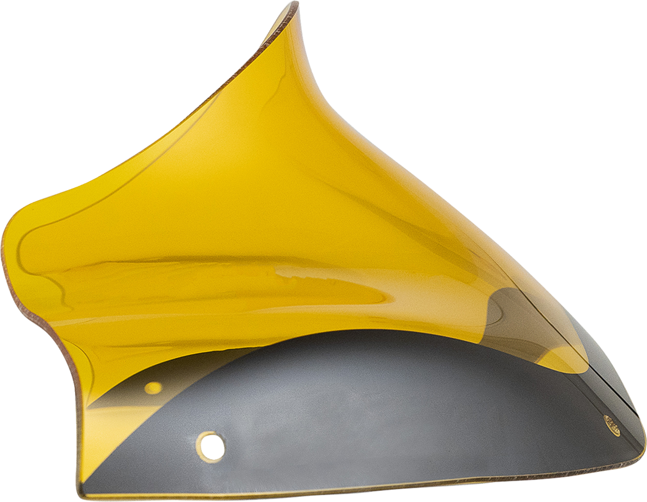 Kolor Flare® Windshield - 8" - Yellow - '98-'13 FLTR