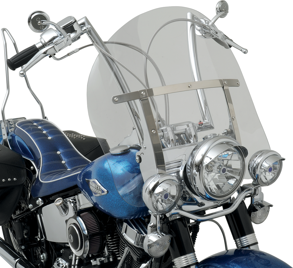 Billboard Flare® Windshield - 17" - Clear - '86-'17 FLST