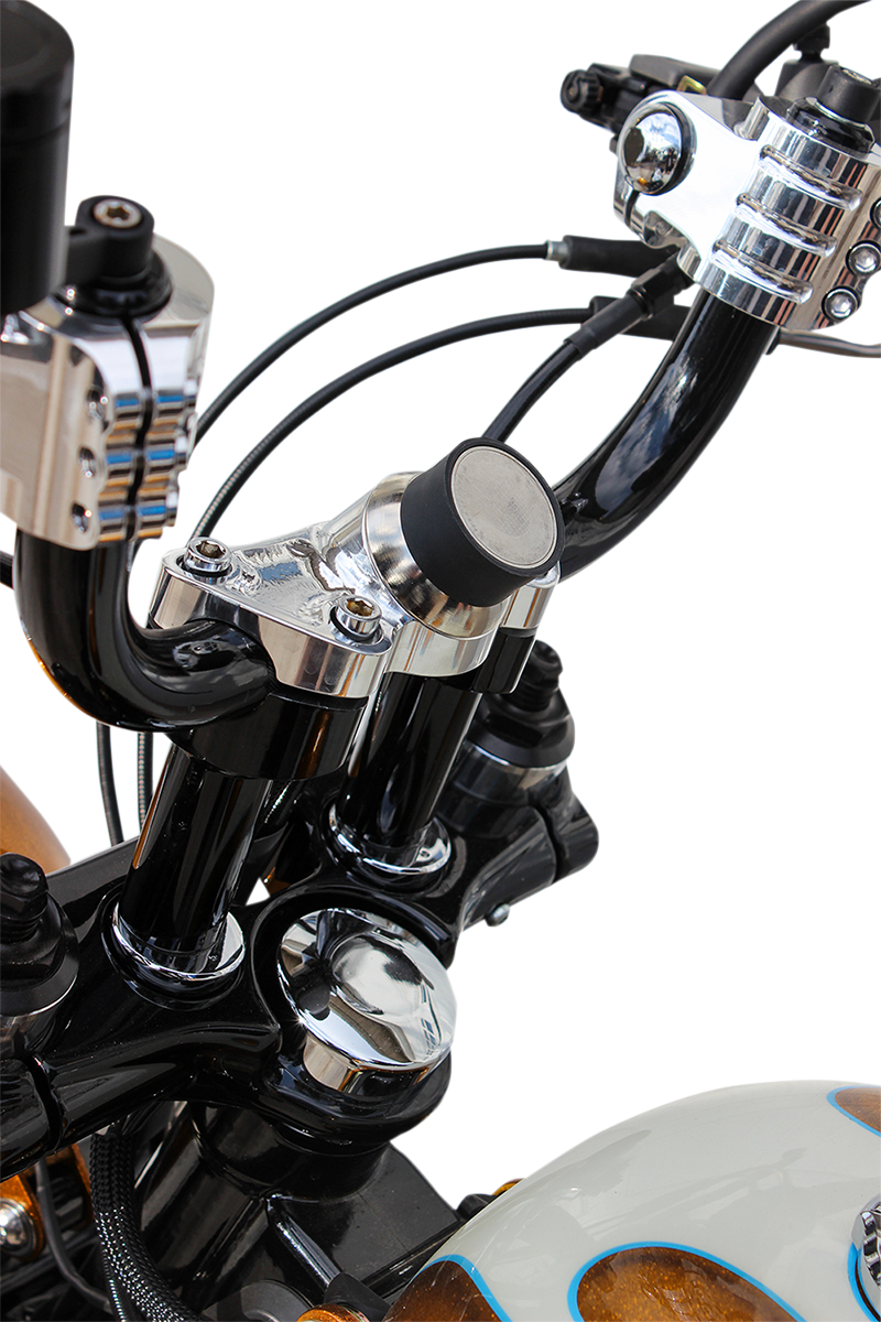 iOmounts™ Device Mount - Handlebar Clamp - Chrome