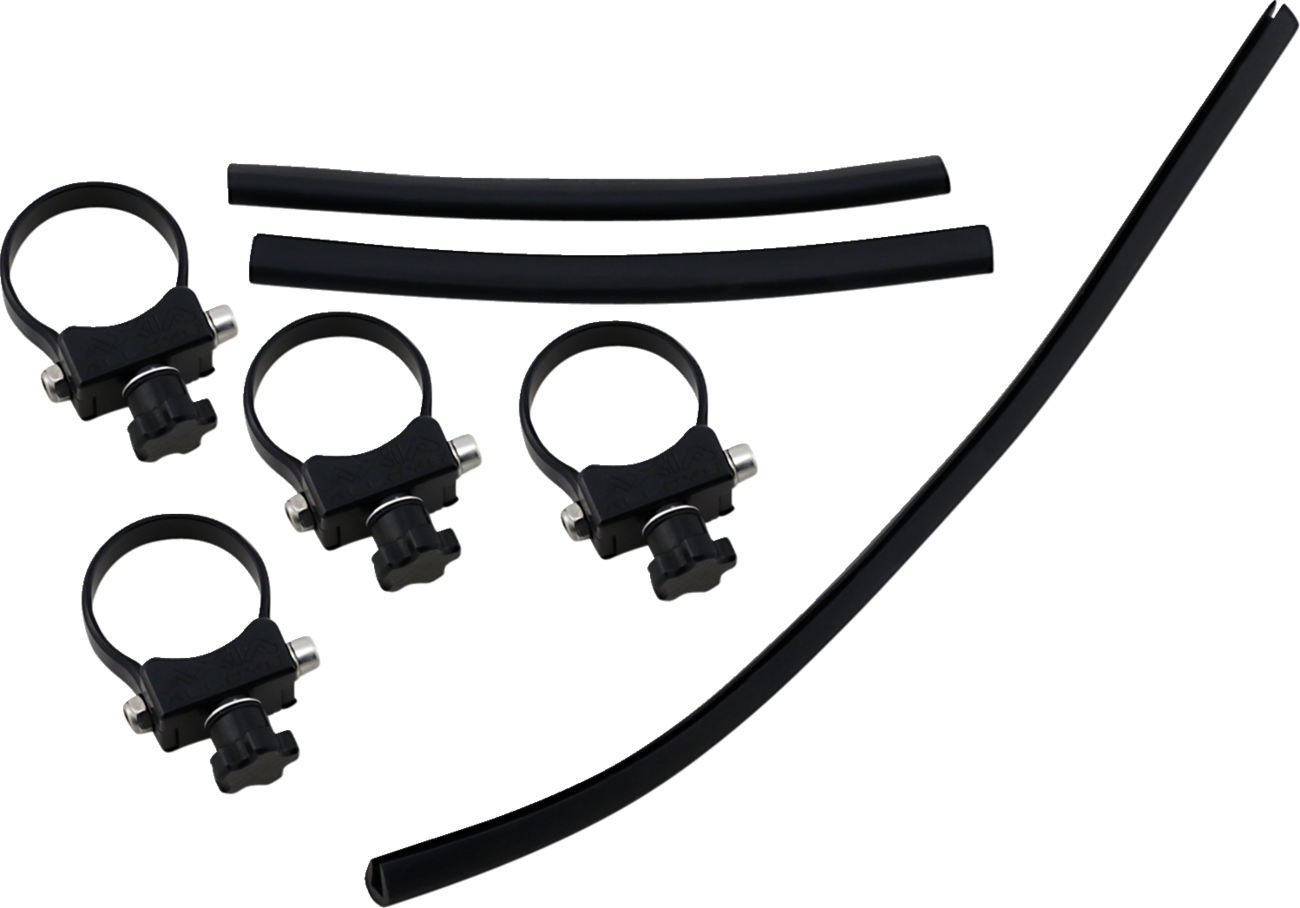 Flare® Windshield - 9-3/4" - Smoke - RZR
