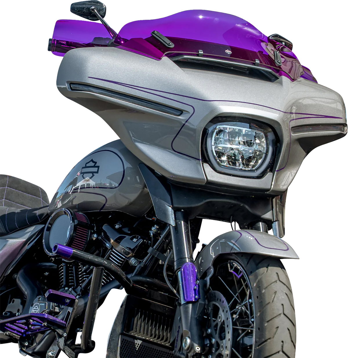 Flare® Handguards - '23-'25 Harley-Davidson - Purple
