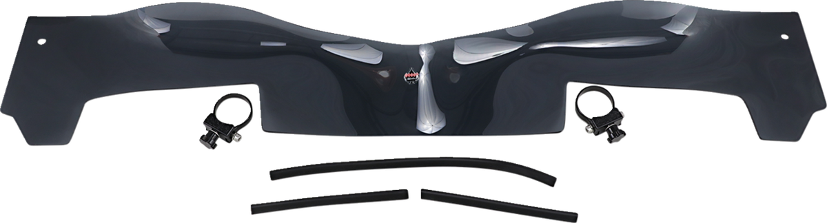 Flare® Windshield - 4-1/2" - Black Smoke - RZR
