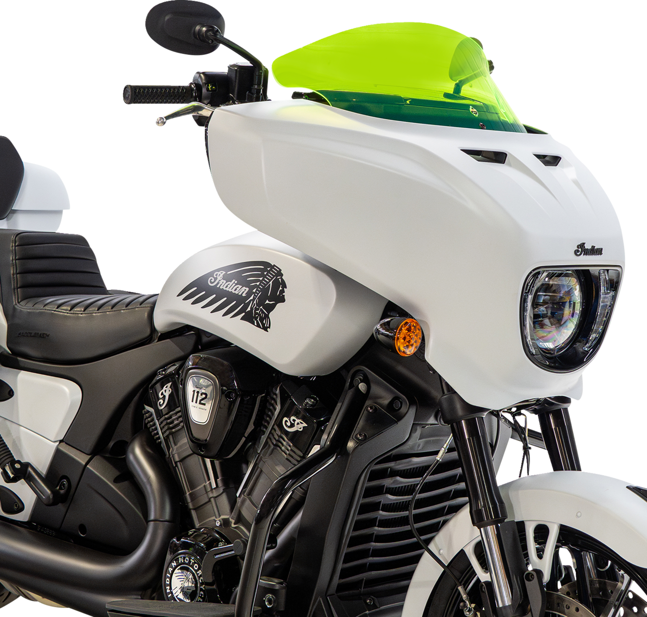 Windshield - 9" - Green Ice - Chieftain PowerPlus/Roadmaster PowerPlus
