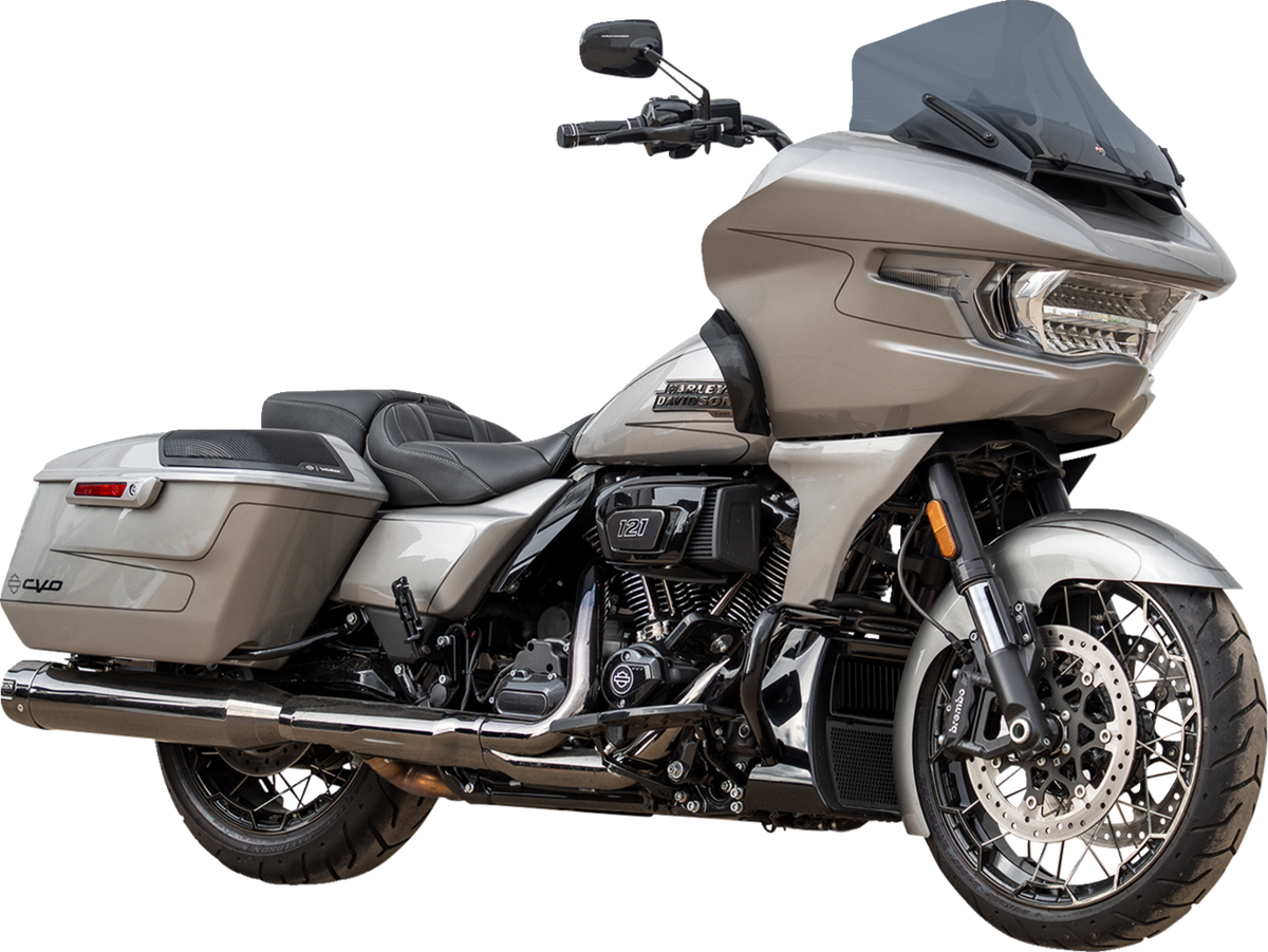 Pro-Touring Flare® Windshield - 12" - Dark Smoke - '23-'25 FLTRX