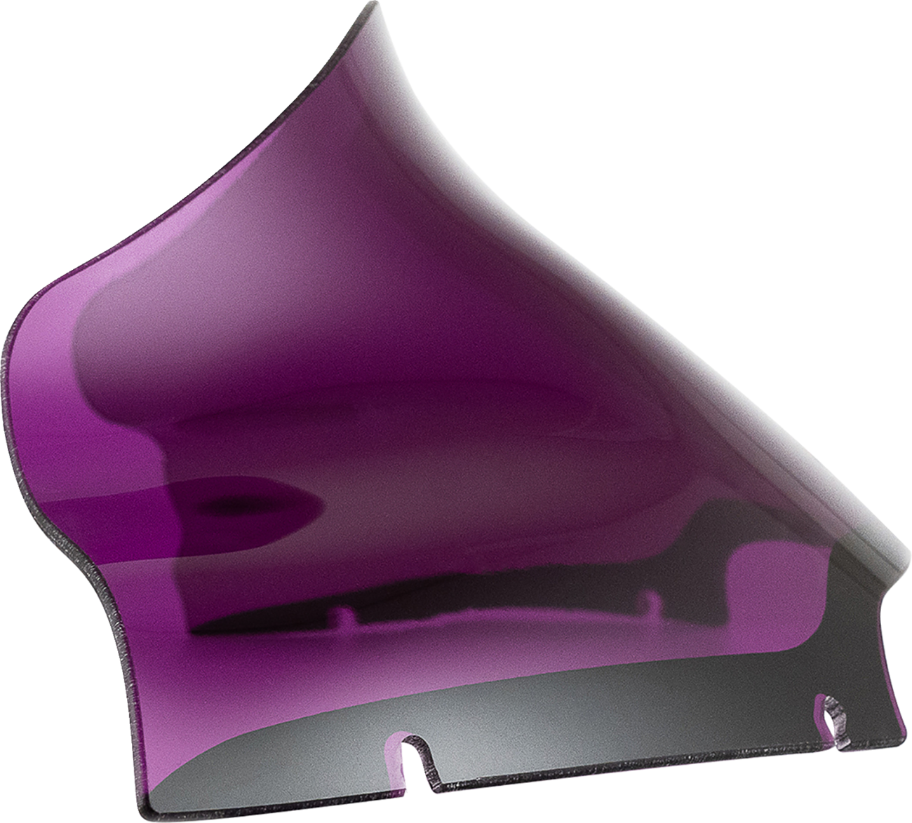 Kolor Flare® Windshield - 9" - Purple - '15-'25 FLTR
