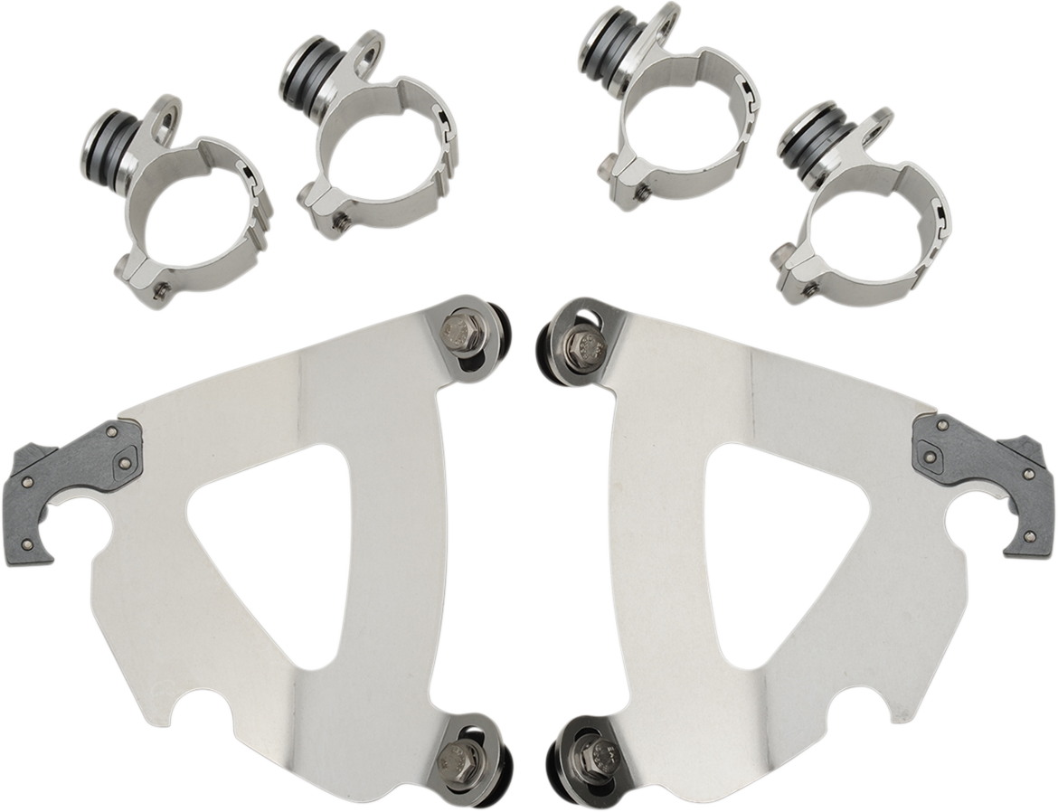 Road Warrior Mounting Kit - Polished - FXD