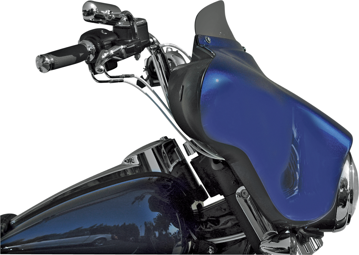 Windshield - 4" - Smoke - FLHT/X