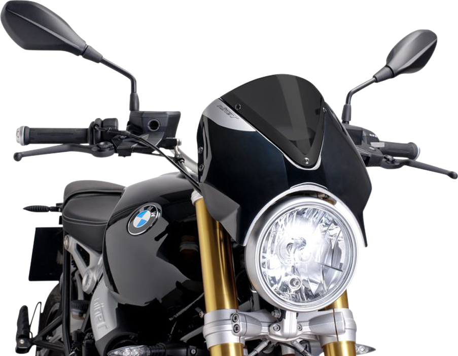 New Generation Windscreen - 11-3/4" - Dark Smoke - R9
