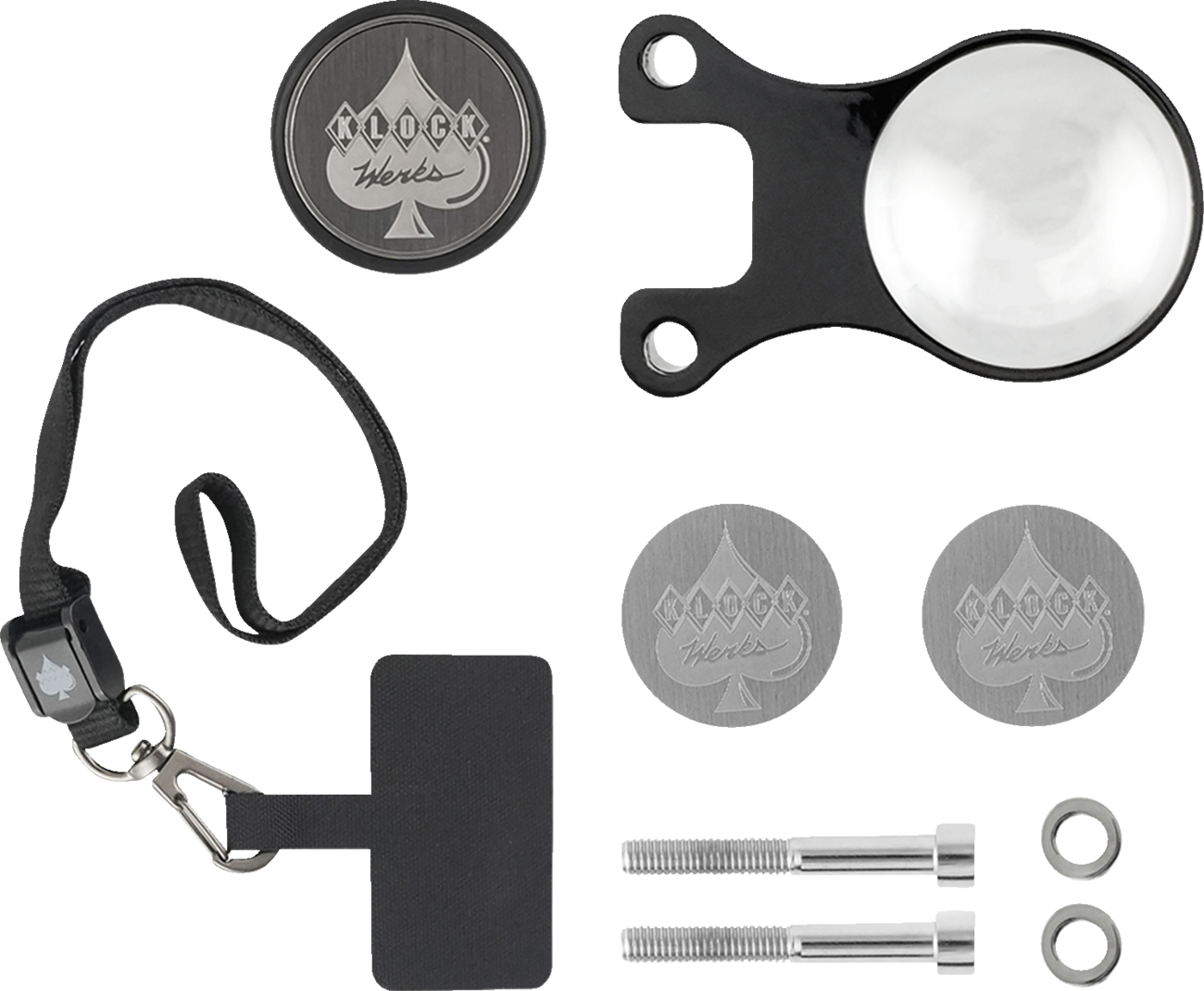 iOmount™ For Indian - Ambidextrous Mount - Black - Challenger/Pursuit